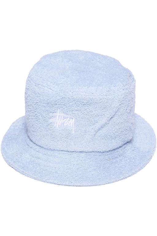 Stussy Mens Graffiti Terry Bucket Hats Blue - RAPEO6794